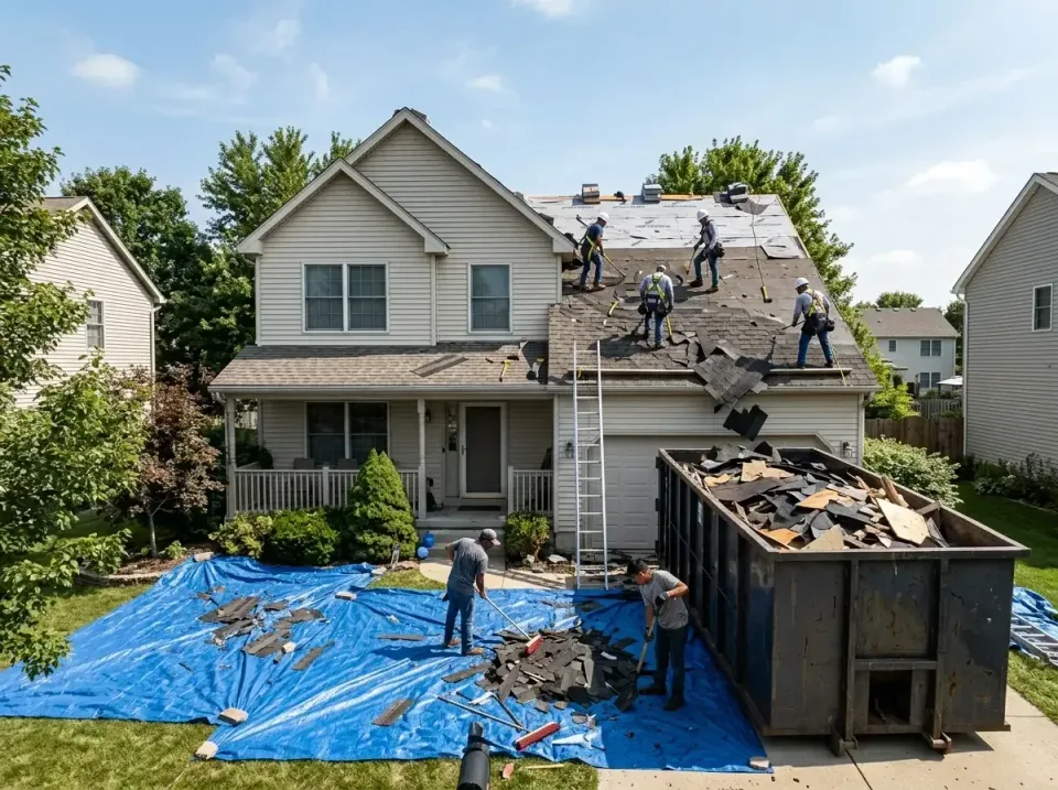 roof-replacement-debris-remova-004 — frequently asked questions, Cheapest Dumpster Rentals in Red Bluff, CA